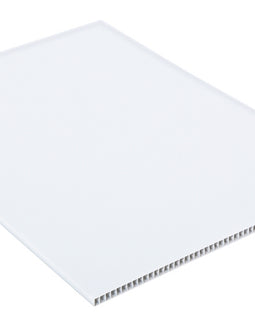 Corrugated Plastic Sheet 48 in. x 8 ft. (32 Sq Ft)