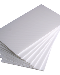Corrugated Plastic Sheet 48 in. x 8 ft. (32 Sq Ft)