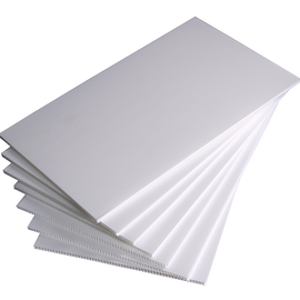 Corrugated Plastic Sheet 48 in. x 8 ft. (32 Sq Ft)